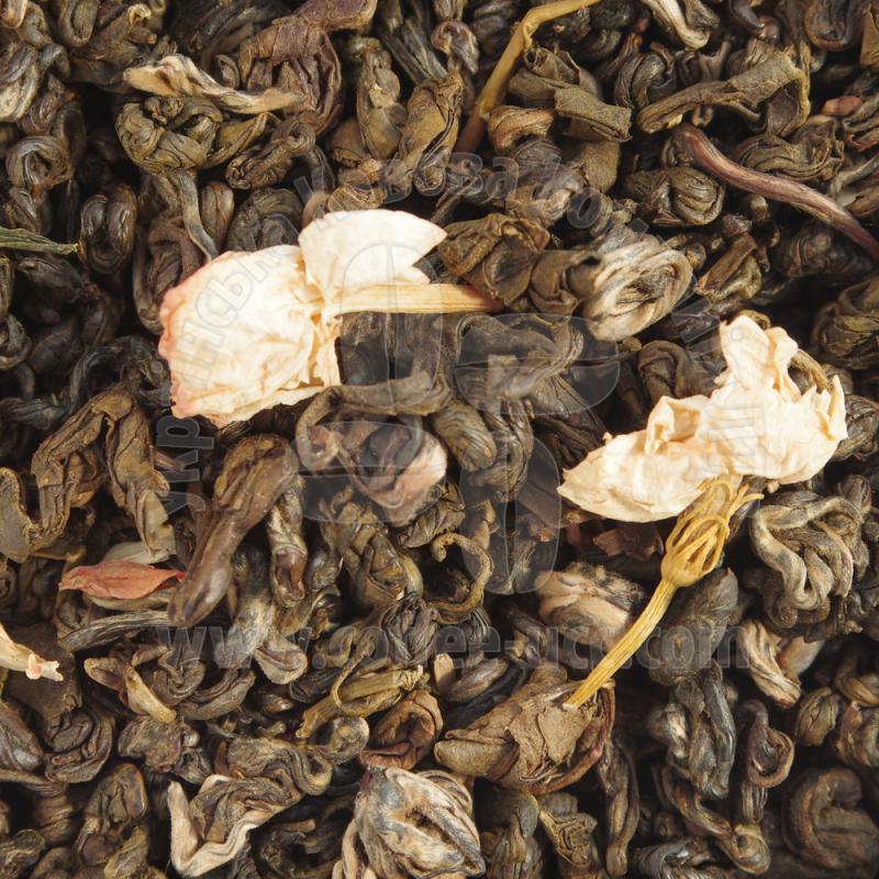 Зеленый чай Серебранная улитка с жасмином